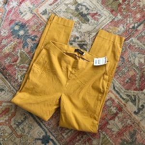 Crosby Mustard Ankle Pants, Used, No Tags